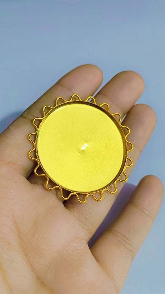 Adjustable Metal ring base for jewelry making/art and crafts/ diy