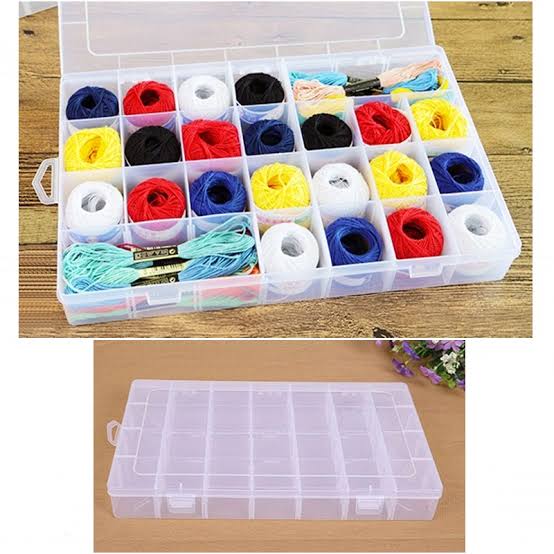 28 Grid Plastic Storage Box