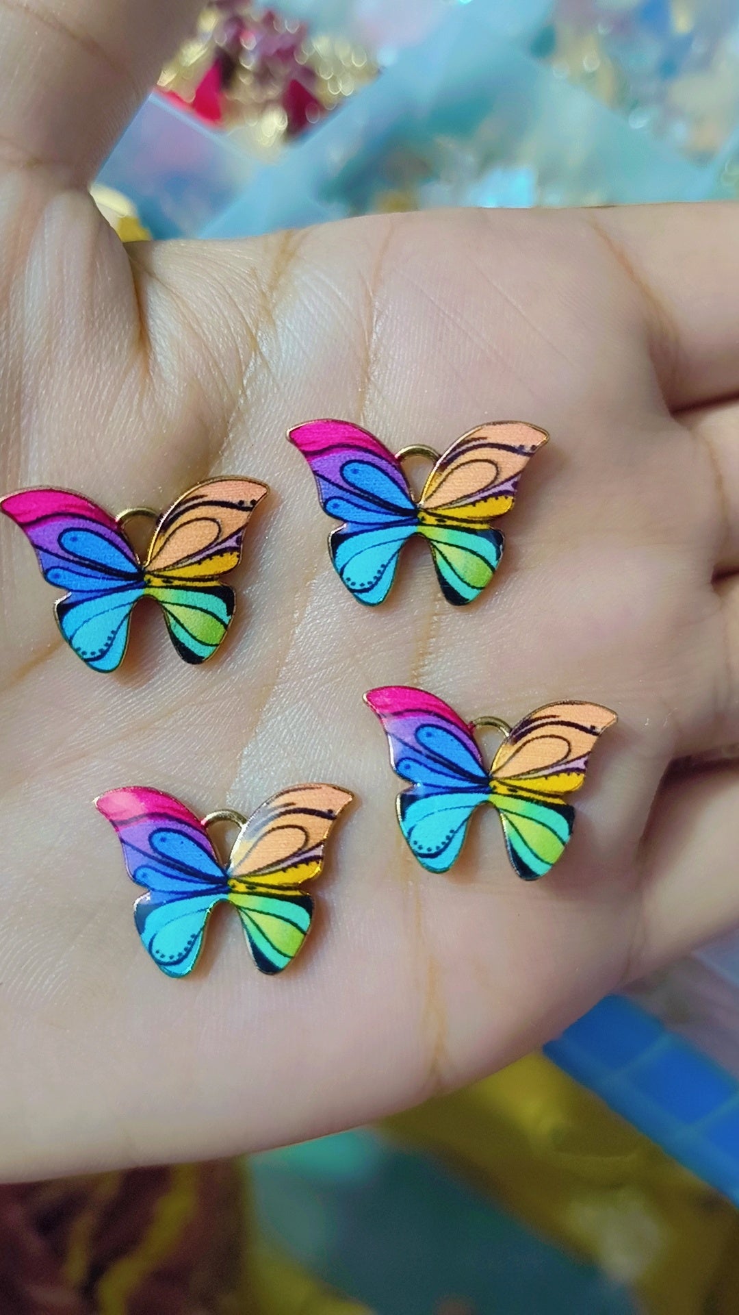 Beautiful butterfly charm