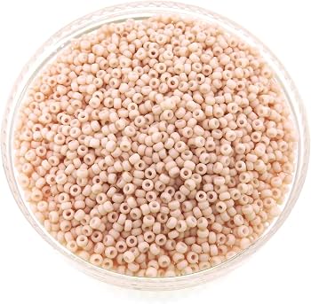 Light Peachy Tan Matte Opaque Miyuki 11/0 rocailles glass seed beads 30 grams