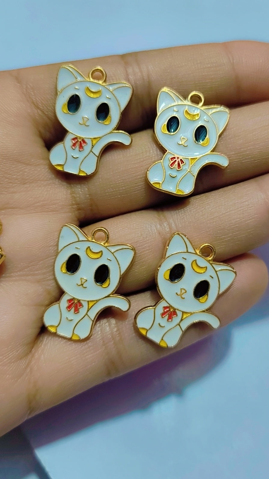 Cute cat charm