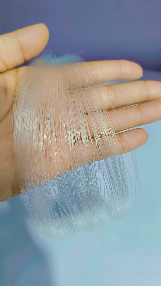 30mm Clear Nylon Fish Wire – Strong Invisible Thread for Balloon Arrangements, Floral Decoration & DIY Crafts