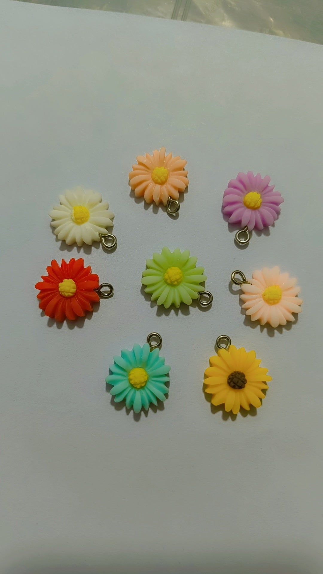 mix colourful Resin Roses Flower FlatBacks