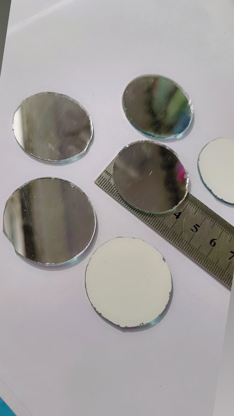38mm Round Glass Beads for embroidery,Art Craft & Seasonal Decoration