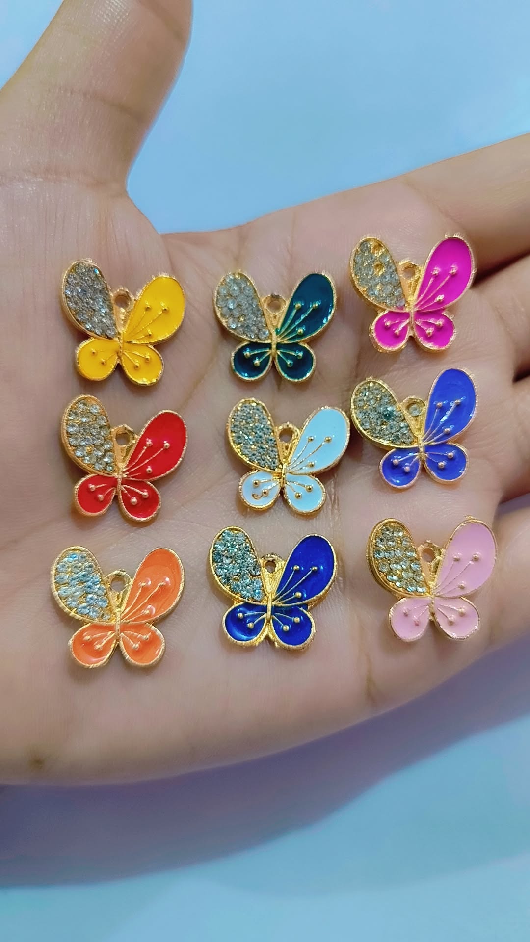 Rehinston butterfly charm