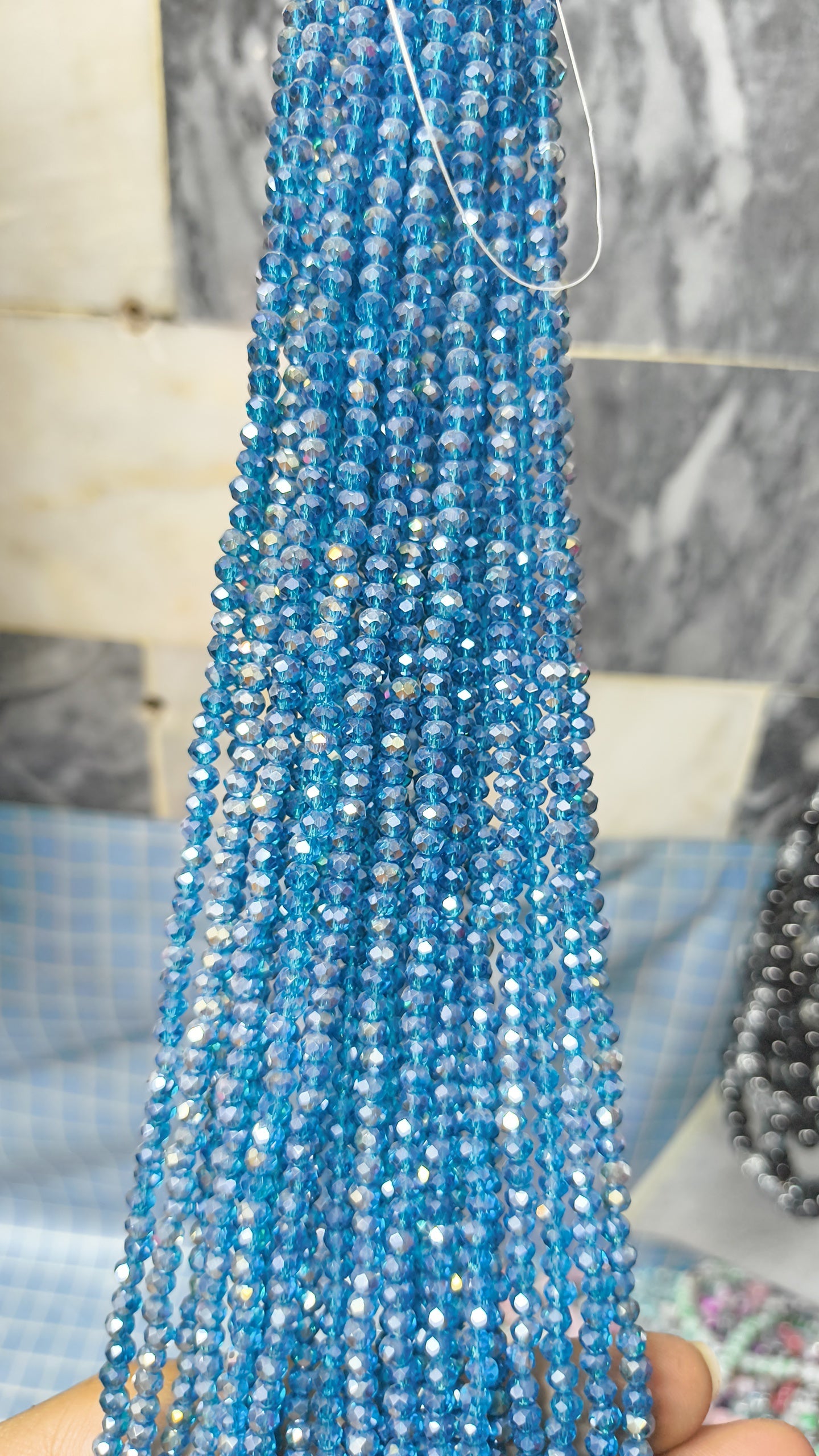 (4mm) High Quality Crystal Glass Beads (34+ Colors)