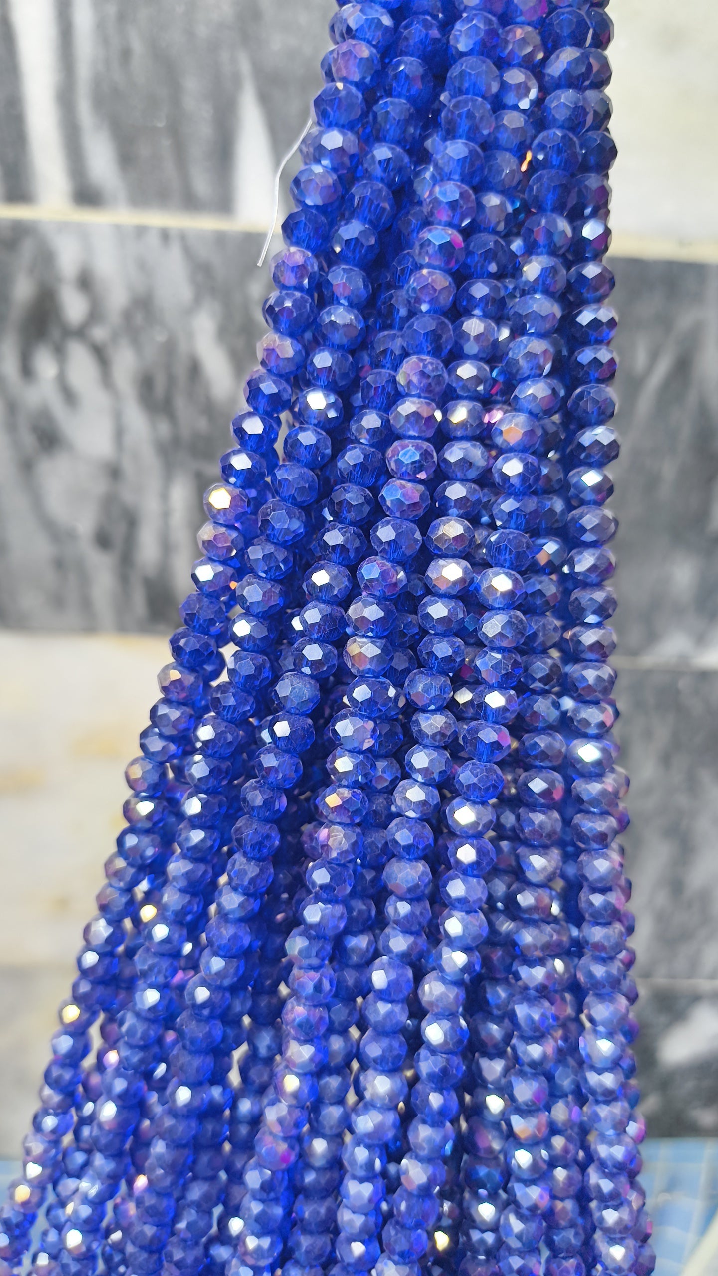 (6mm) High Quality Crystal Glass Beads (32+ Colors)