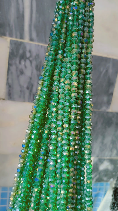 (6mm) High Quality Crystal Glass Beads (32+ Colors)