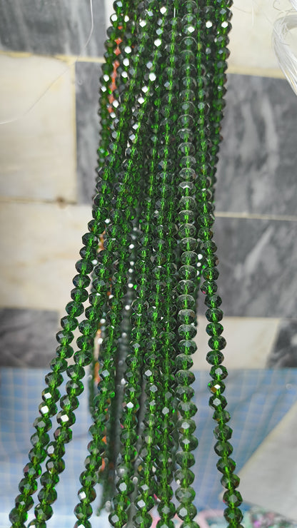 (6mm) High Quality Crystal Glass Beads (32+ Colors)