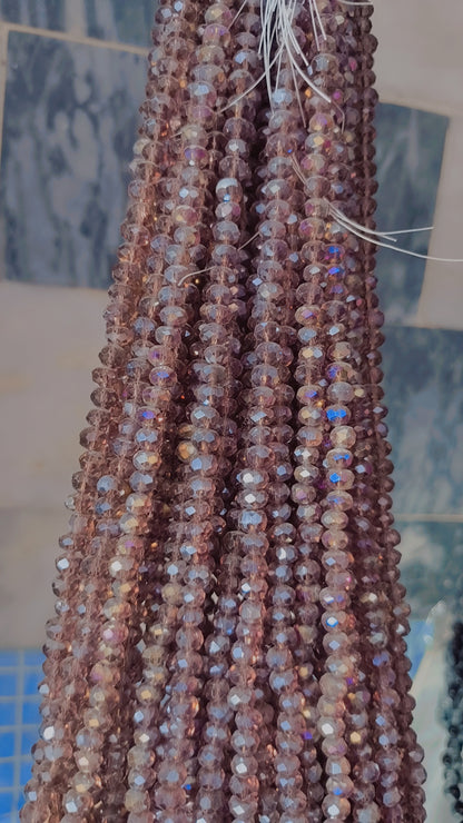 (6mm) High Quality Crystal Glass Beads (32+ Colors)