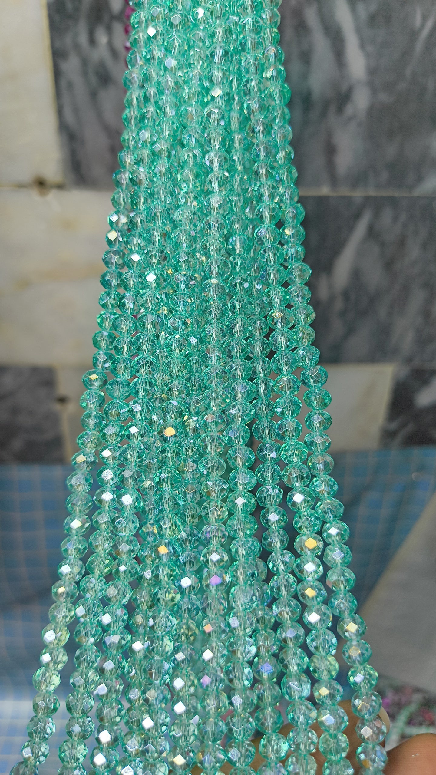 (6mm) High Quality Crystal Glass Beads (32+ Colors)