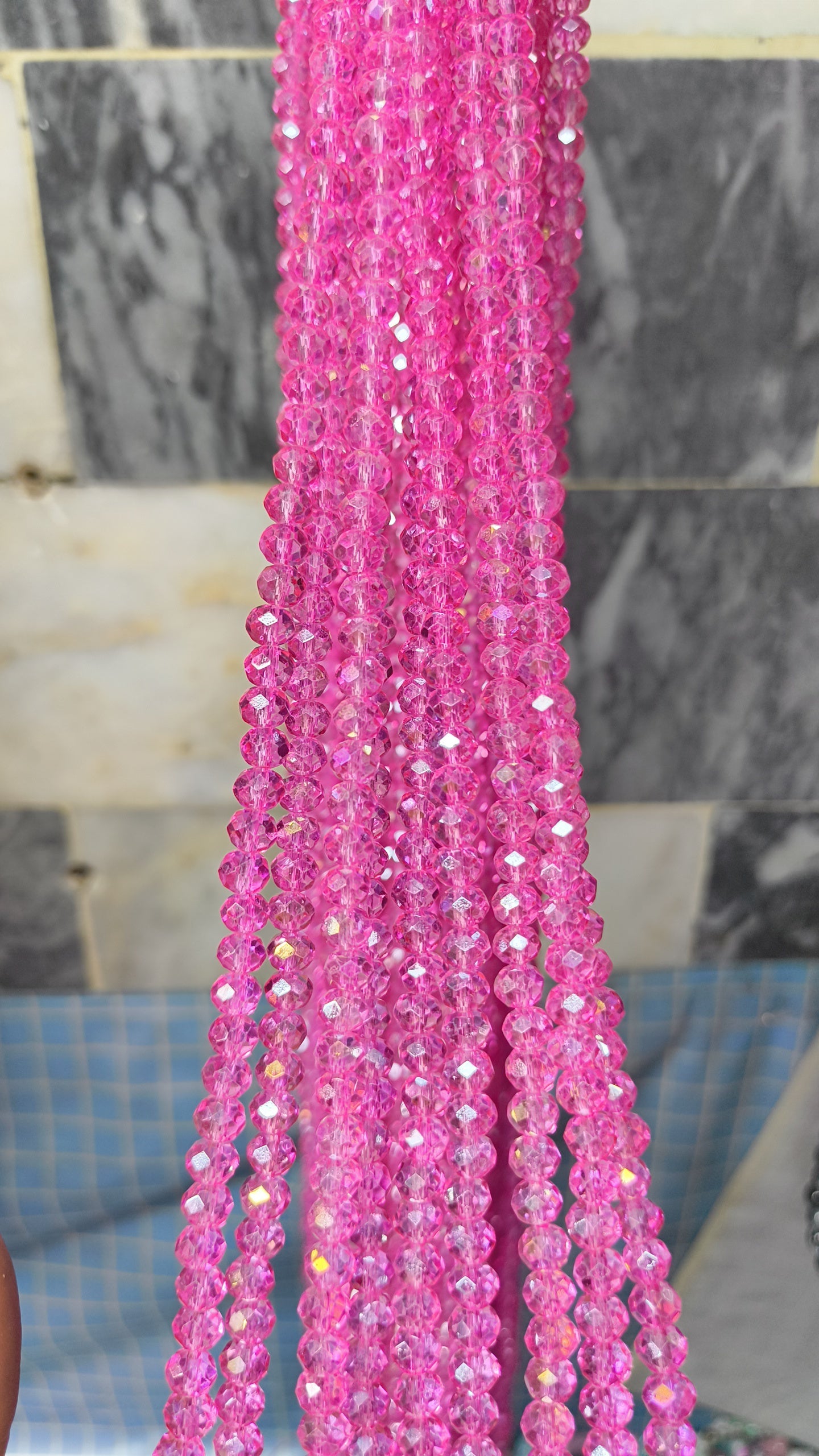 (6mm) High Quality Crystal Glass Beads (32+ Colors)