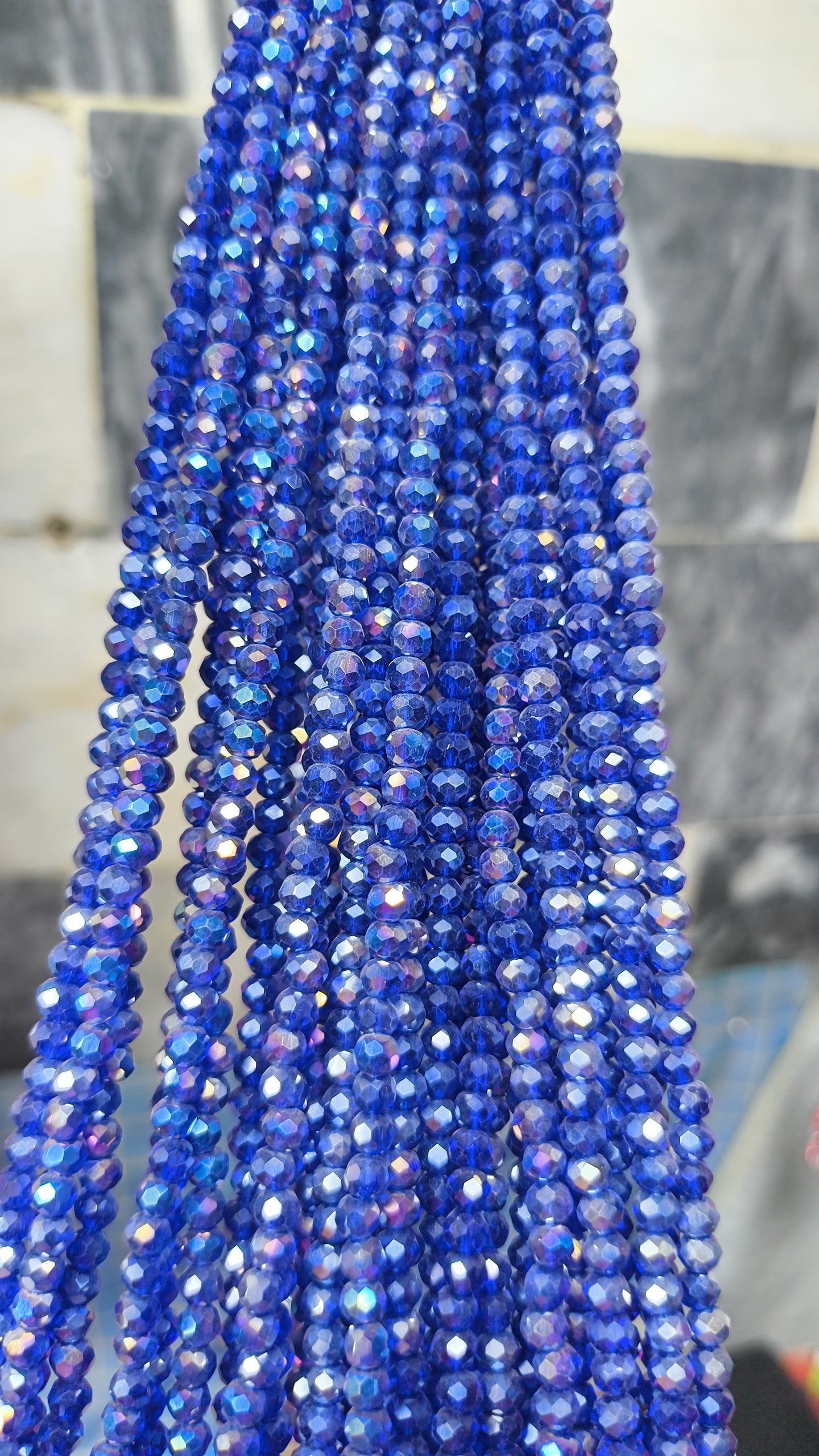 (4mm) High Quality Crystal Glass Beads (34+ Colors)