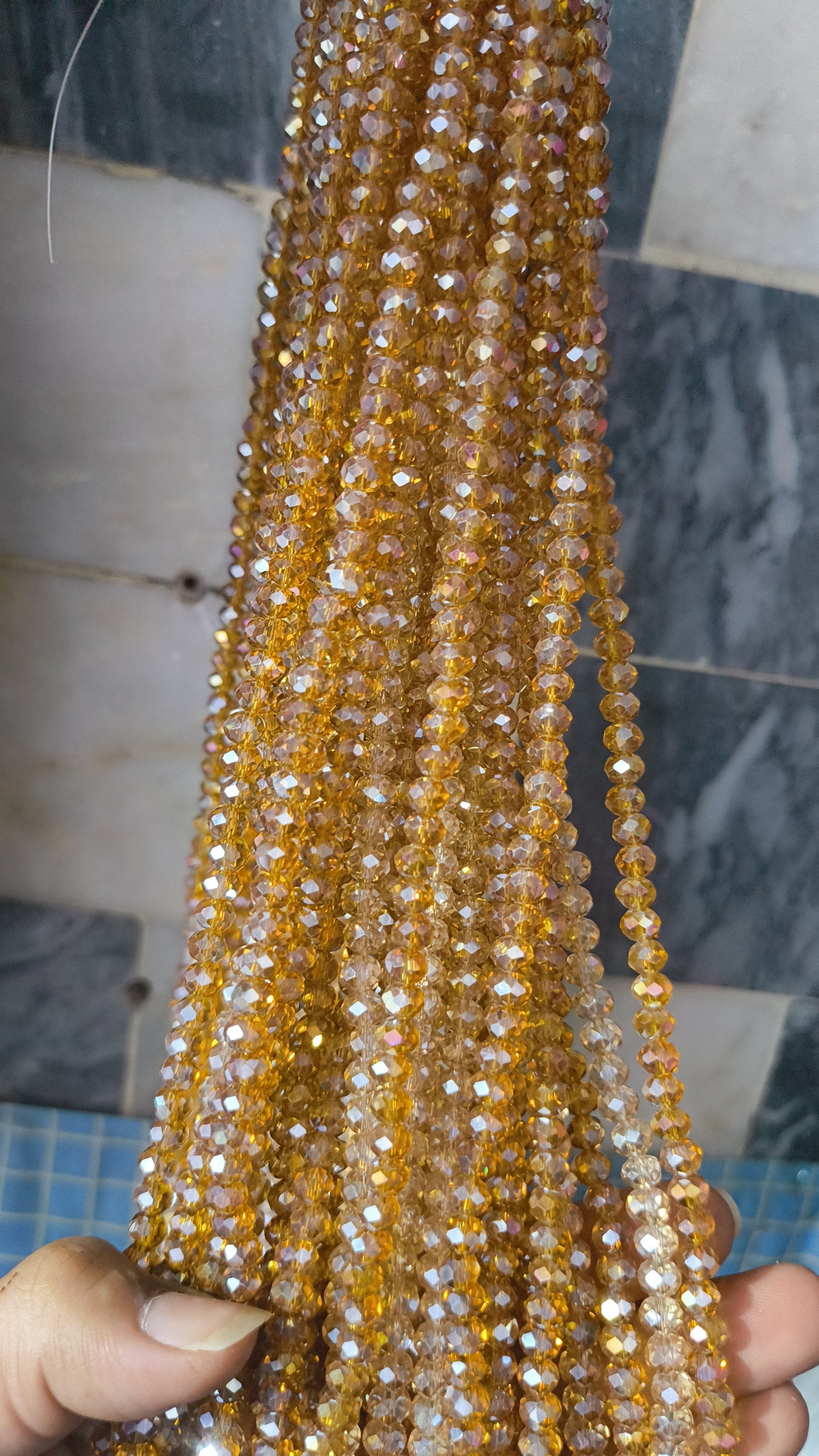 (6mm) High Quality Crystal Glass Beads (32+ Colors)