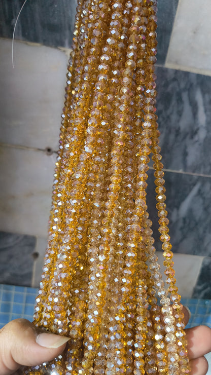 (6mm) High Quality Crystal Glass Beads (32+ Colors)