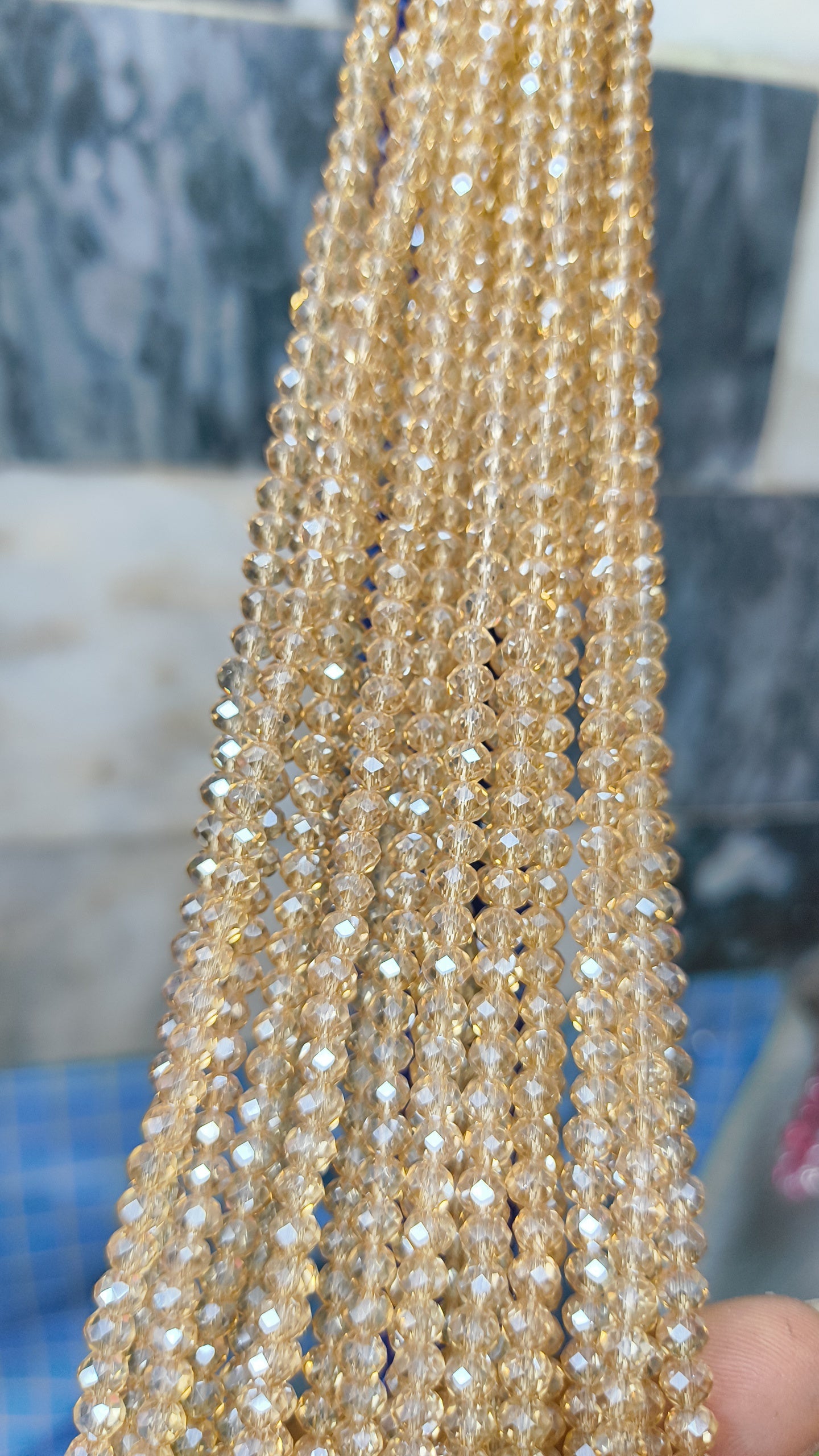 (4mm) High Quality Crystal Glass Beads (34+ Colors)