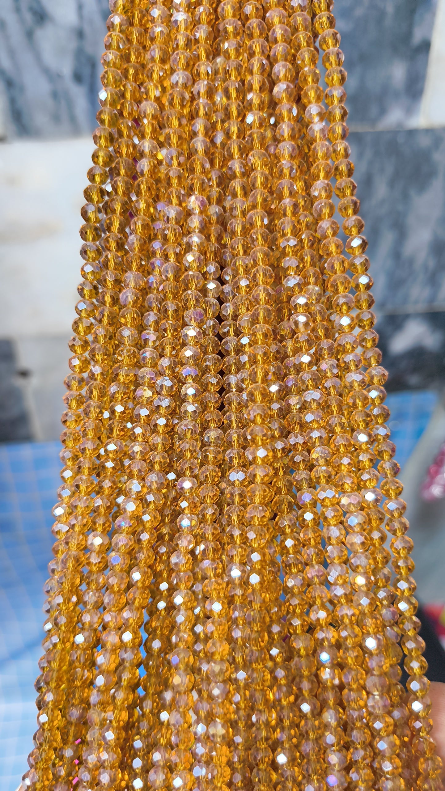 (4mm) High Quality Crystal Glass Beads (34+ Colors)
