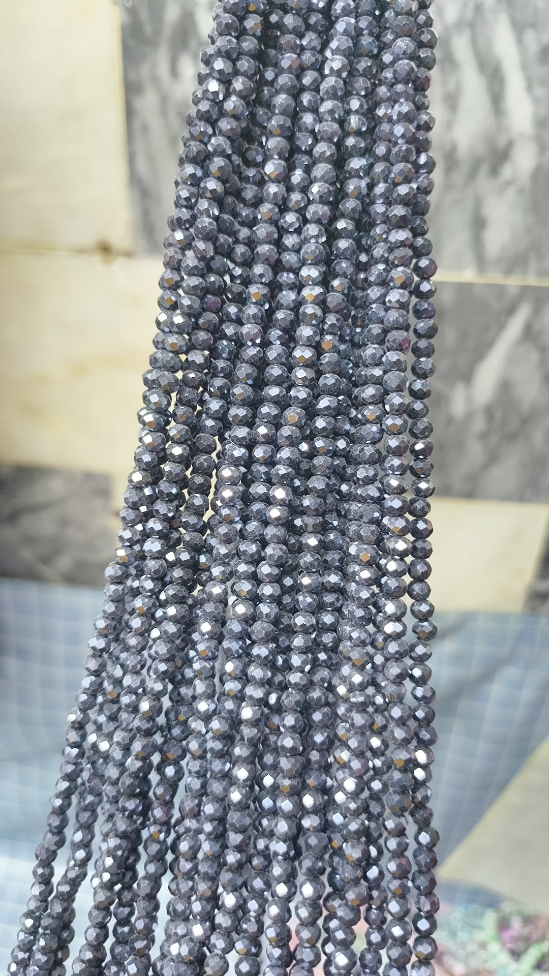 (4mm) High Quality Crystal Glass Beads (34+ Colors)