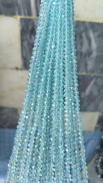 (4mm) High Quality Crystal Glass Beads (34+ Colors)