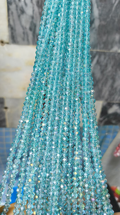 (4mm) High Quality Crystal Glass Beads (34+ Colors)