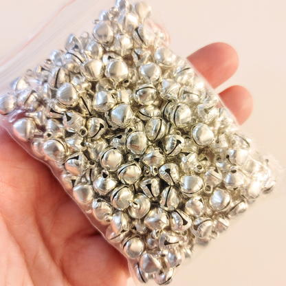 Shiny Gold/silver ghungroo Bell, Iron Bells, Small Charms, ghungroo, Silver Bells, Gold Bells, Jingle Bells, Craft Bells, Loose Bell Charms, Tiny Metal Bell