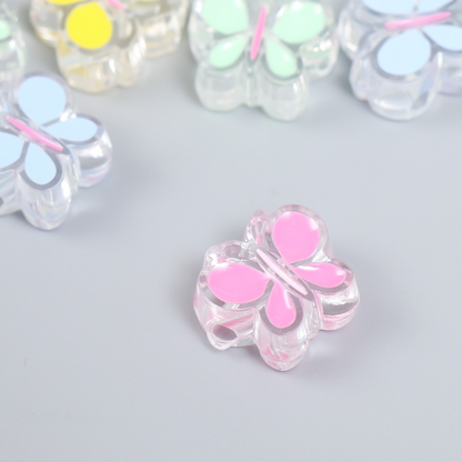 10pcs Colorful Butterfly Summer Breeze Beads