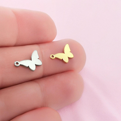 15 pcs Double Sided Butterfly (Stainless Steel)
