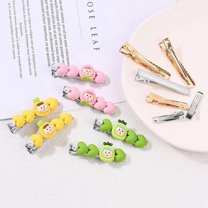 12pcs Alligator Hair Clips for Bows, Crafts - Silver Metal Barrette