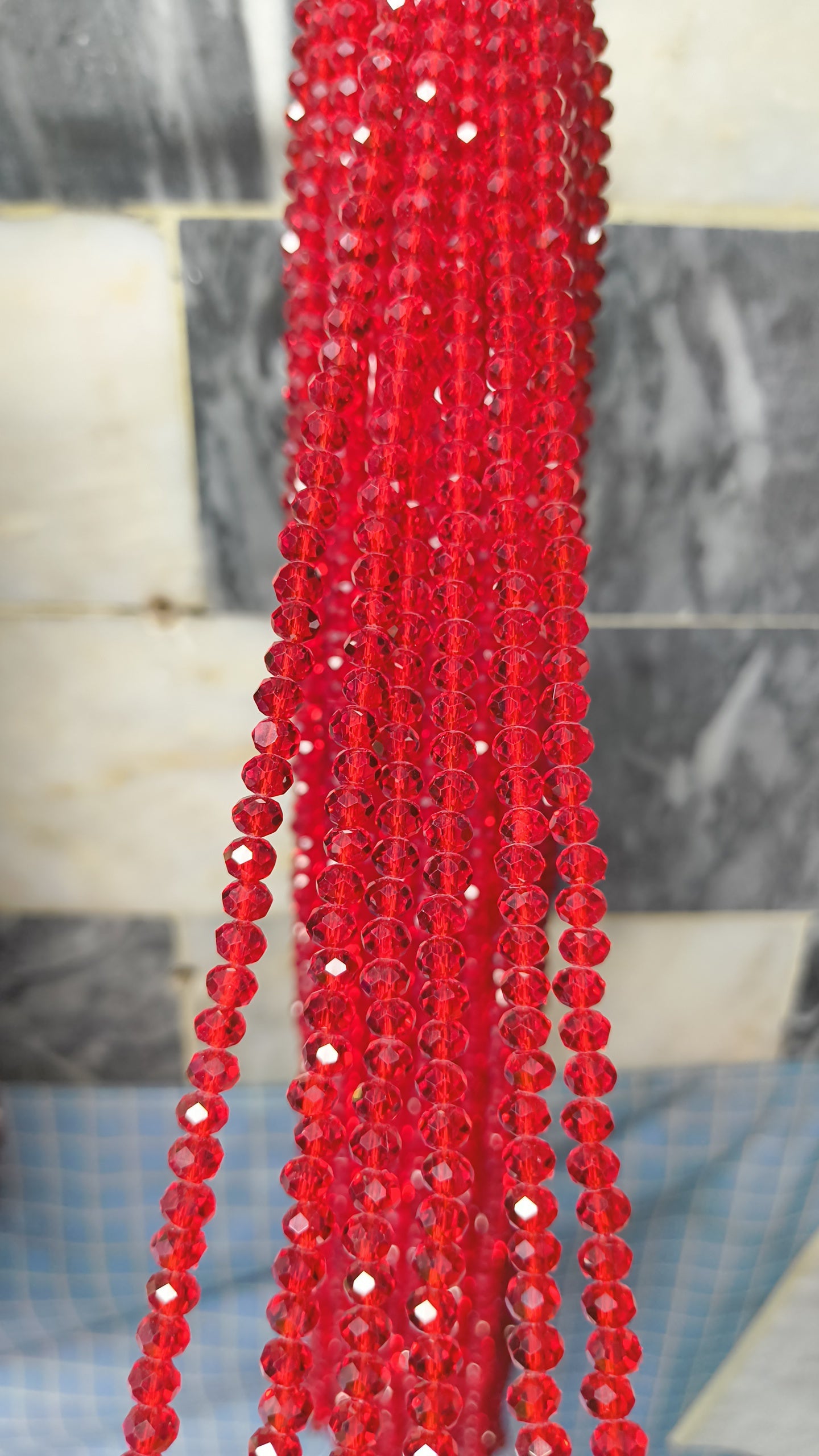 (6mm) High Quality Crystal Glass Beads (32+ Colors)