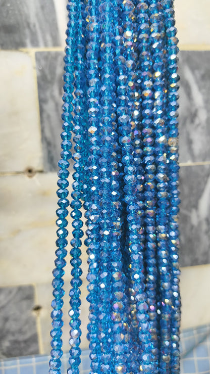 (6mm) High Quality Crystal Glass Beads (32+ Colors)