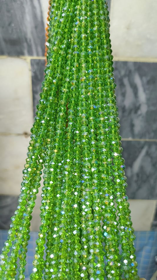 (4mm) High Quality Crystal Glass Beads (34+ Colors)