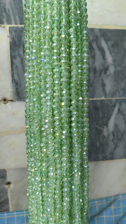 (6mm) High Quality Crystal Glass Beads (32+ Colors)