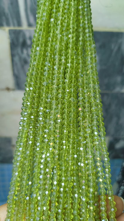 (4mm) High Quality Crystal Glass Beads (34+ Colors)