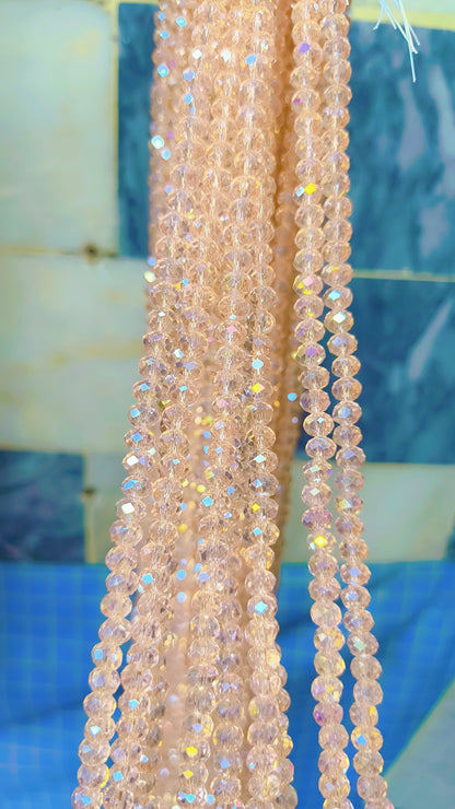 (6mm) High Quality Crystal Glass Beads (32+ Colors)
