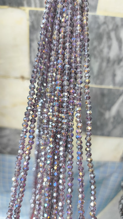 (4mm) High Quality Crystal Glass Beads (34+ Colors)