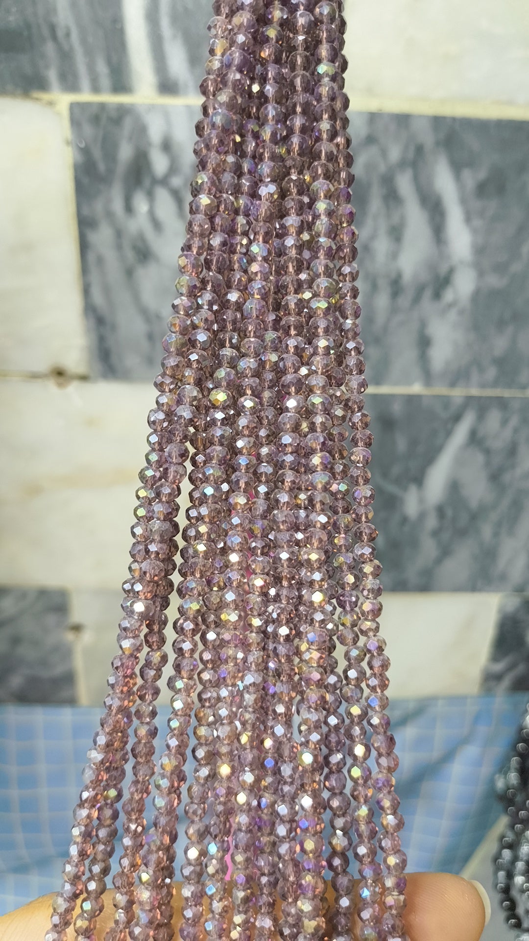 (4mm) High Quality Crystal Glass Beads (34+ Colors)