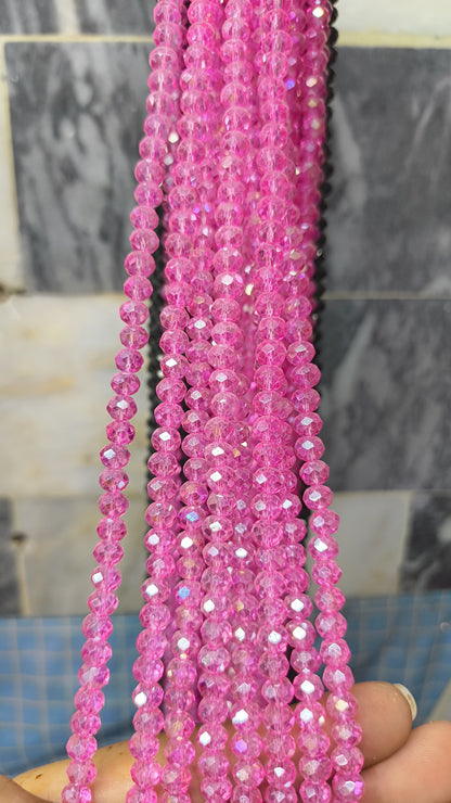 (6mm) High Quality Crystal Glass Beads (32+ Colors)