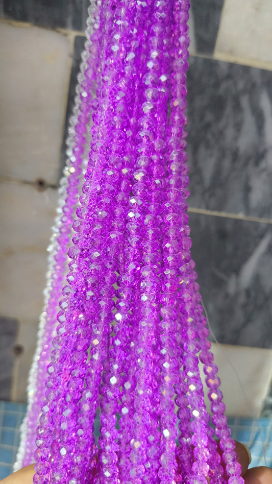(6mm) High Quality Crystal Glass Beads (32+ Colors)
