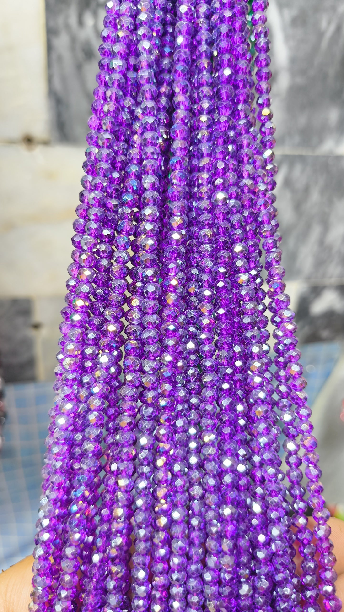(4mm) High Quality Crystal Glass Beads (34+ Colors)