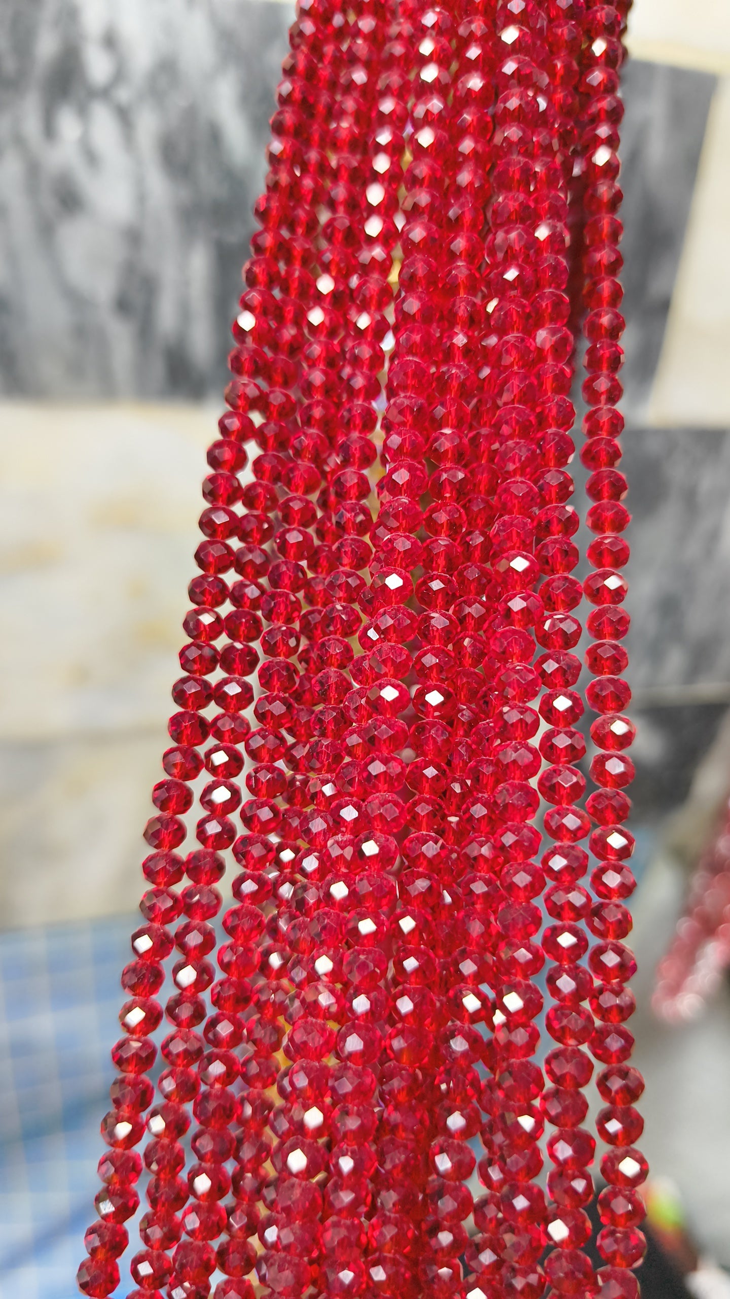 (4mm) High Quality Crystal Glass Beads (34+ Colors)