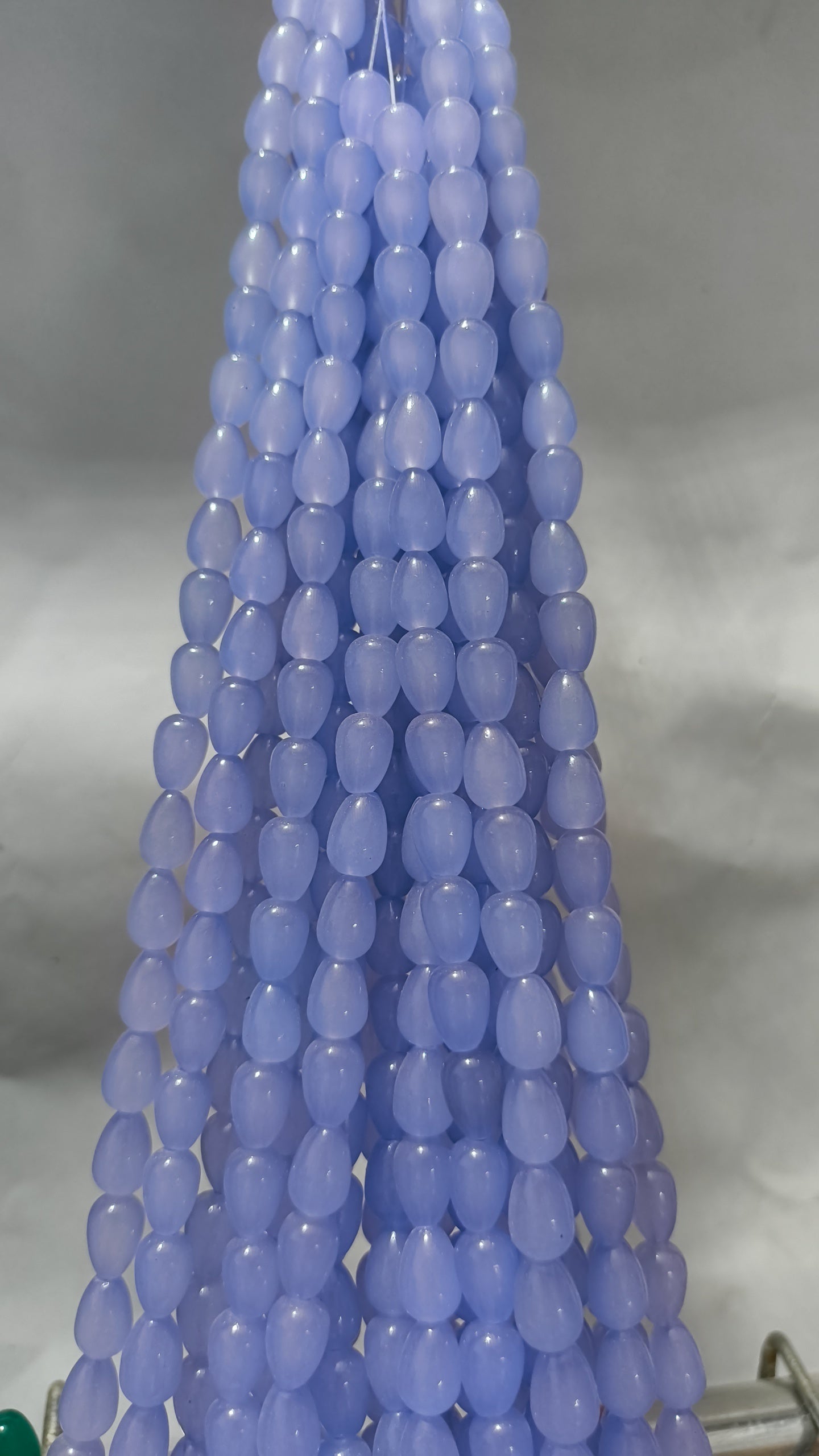 Drop marble beads