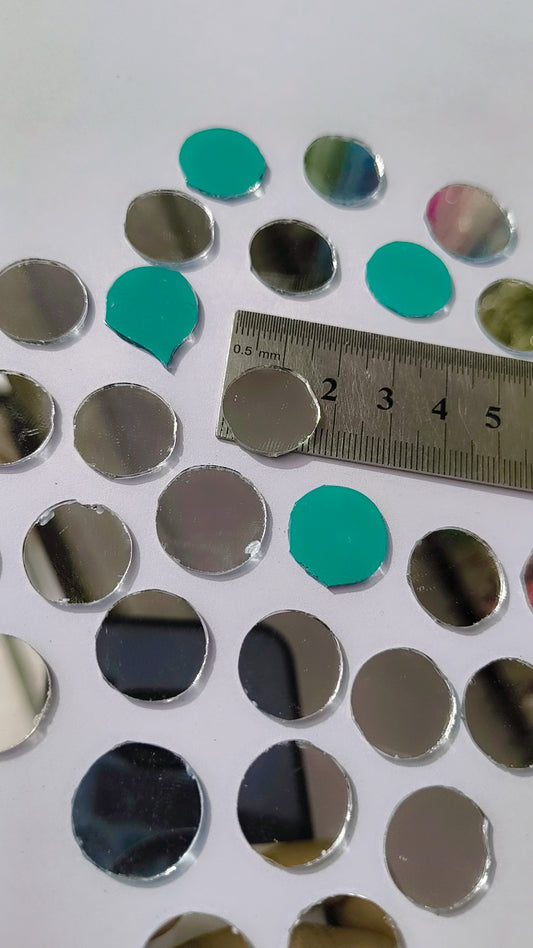 17mm Round Glass Beads for embroidery,Art Craft & Seasonal Decoration