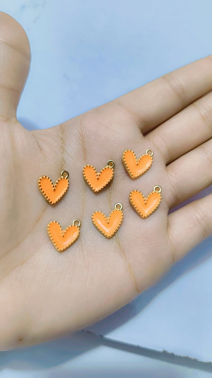 Heart charms