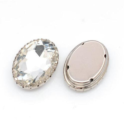 11x9mm shiny acrylic lace oval shaped beads