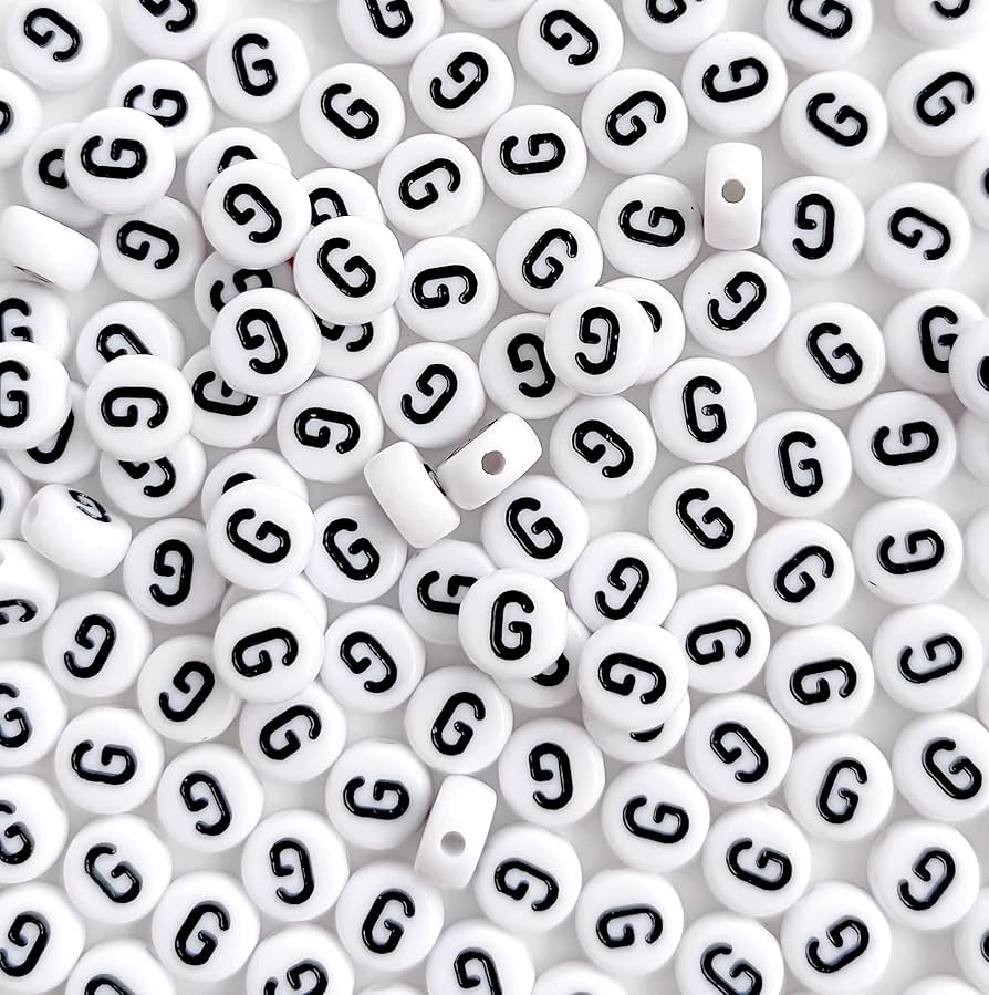 A to Z alphabet Letter Beads White Round Acrylic Alphabet Beads Vowel Letter A Beads for Jewelry Making Bracelets Necklaces Key Chains DIY 4X7mm (0Flat Round-Vowel