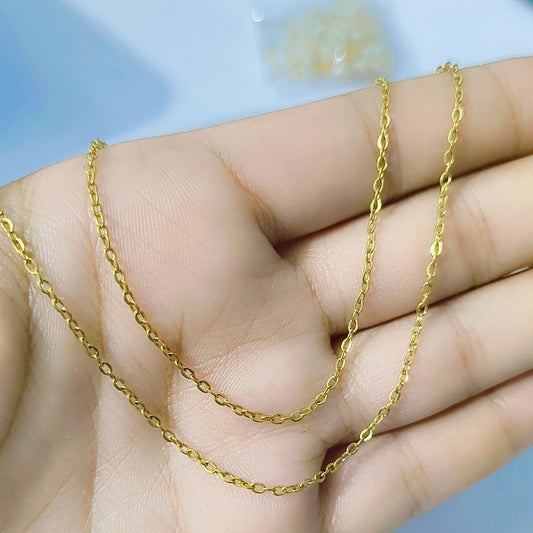 0.5x1mm Stainless Golden Chain