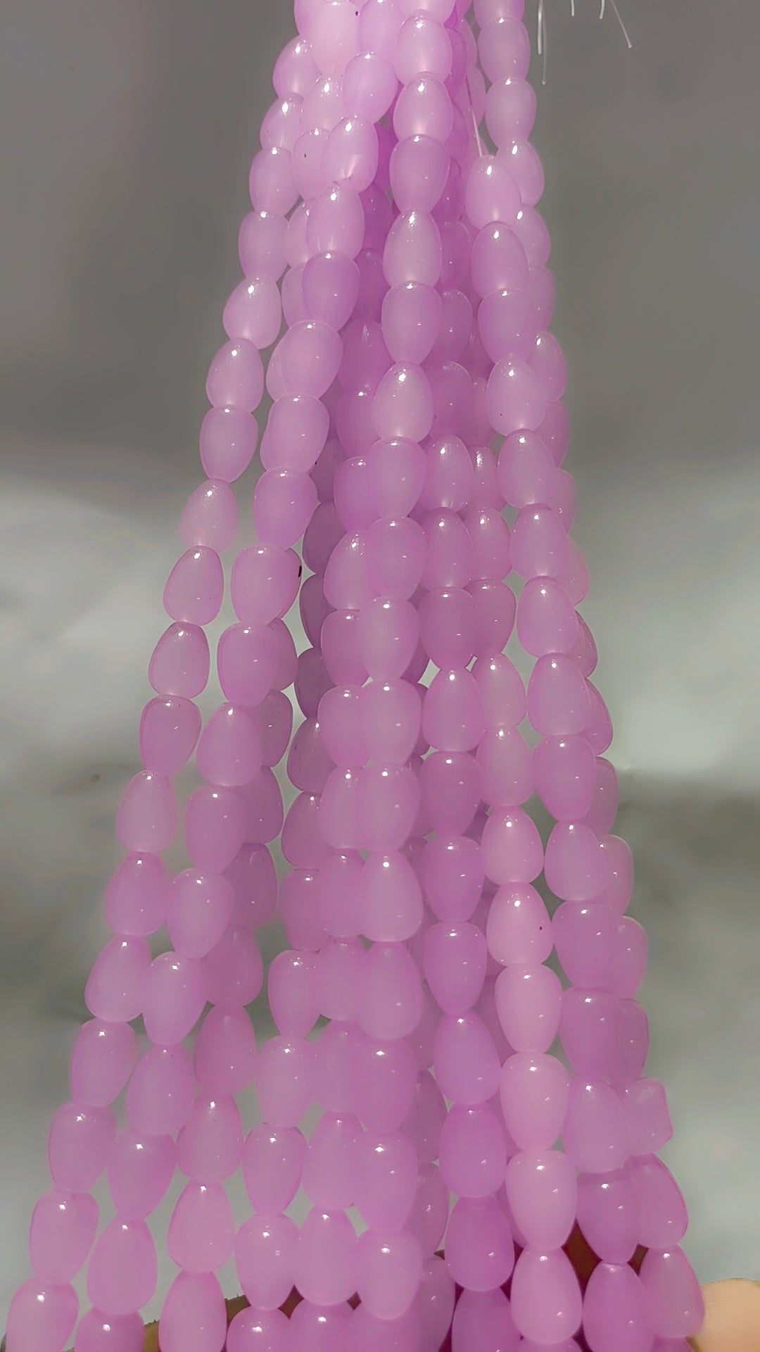 Drop marble beads