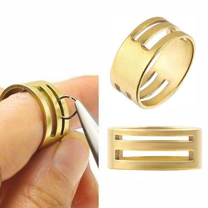 Jump Ring Opening Tools Stainless Steel Circle Split Opener Bending Ring Appliance for Jewelry Maker Craft Projects Supplies
