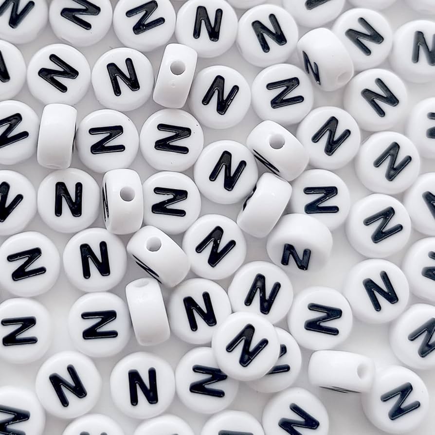 A to Z alphabet Letter Beads White Round Acrylic Alphabet Beads Vowel Letter A Beads for Jewelry Making Bracelets Necklaces Key Chains DIY 4X7mm (0Flat Round-Vowel