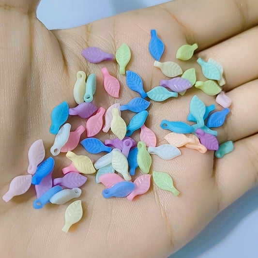 100pcs Pastel Tiny Leaves